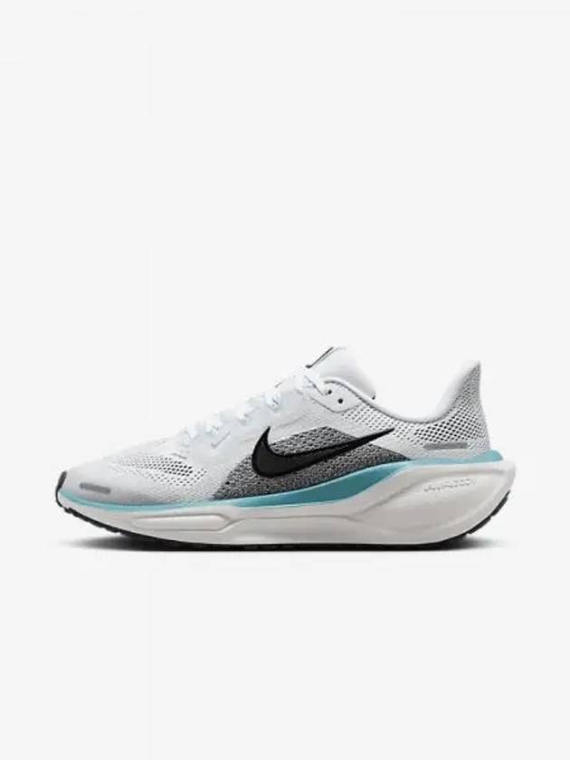 Pegasus 41 Junior Road Running Shoes White Dusty Cactus Glacier Blue Black FN5041 103 700501 - NIKE - BALAAN 1