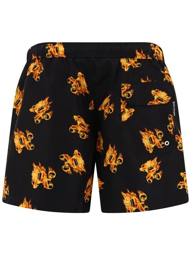 Burning PA Swim Shorts PMFD002R24FAB0051076 - PALM ANGELS - BALAAN 3