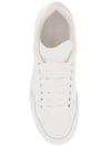 Larry Two Tone Suede Leather Low Top Sneakers White - ALEXANDER MCQUEEN - BALAAN 3