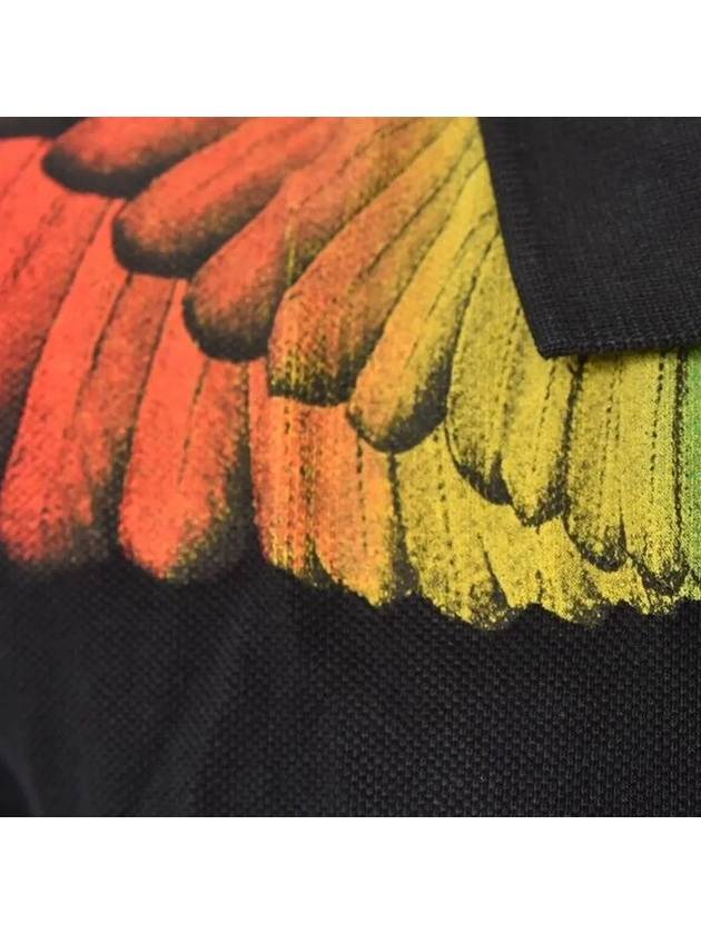 12th Anniversary Rainbow Wing PK T Shirt CMGB001S181950071088 - MARCELO BURLON - BALAAN 5