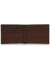 Ribon Logo 6cc Half Wallet Brown - BALLY - BALAAN 11