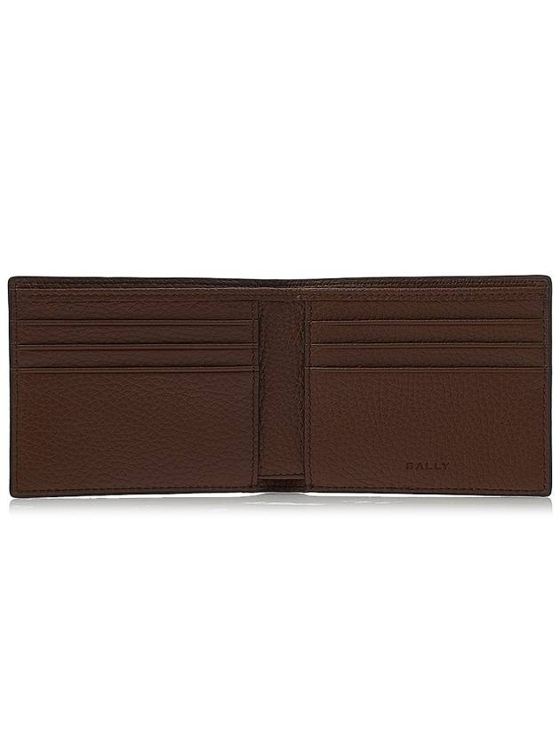 Ribon Logo 6cc Half Wallet Brown - BALLY - BALAAN 11