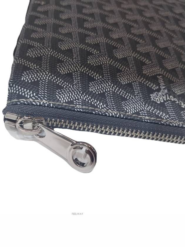 Senna gray clutch bag MGM - GOYARD - BALAAN 5