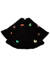 Kids Women Graphic Cape 8R2A43 Z0507 930MC - STELLA MCCARTNEY - BALAAN 1