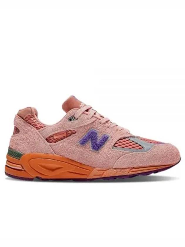 Salehe Bembury 990 V2 Low Top Sneakers Misty Rose - NEW BALANCE - BALAAN 2