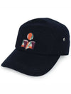 Tyron Embroidered Logo Ball Cap Faded Night - ISABEL MARANT - BALAAN 3