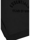 Logo Print Hoodie Jet Black - FEAR OF GOD ESSENTIALS - BALAAN 6