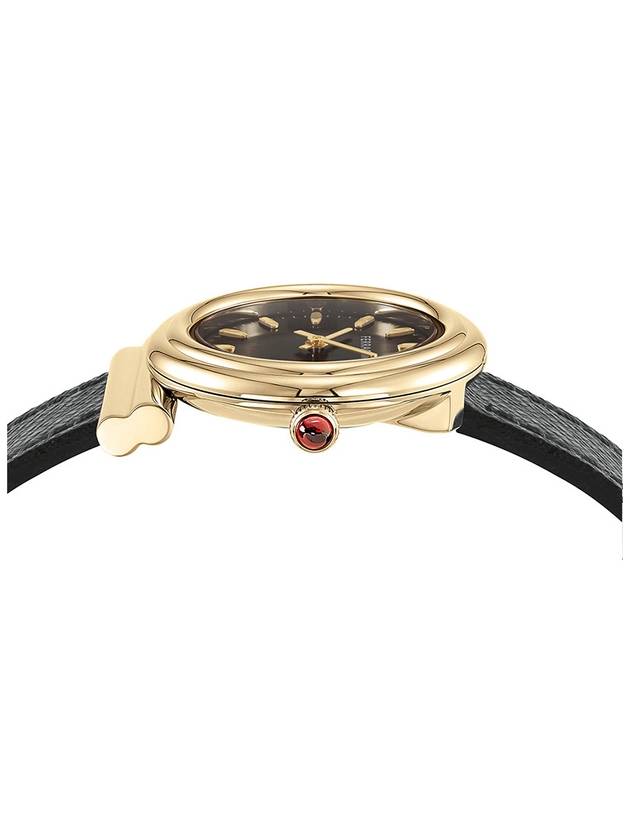 Gancini Quartz Watch Black - SALVATORE FERRAGAMO - BALAAN 3