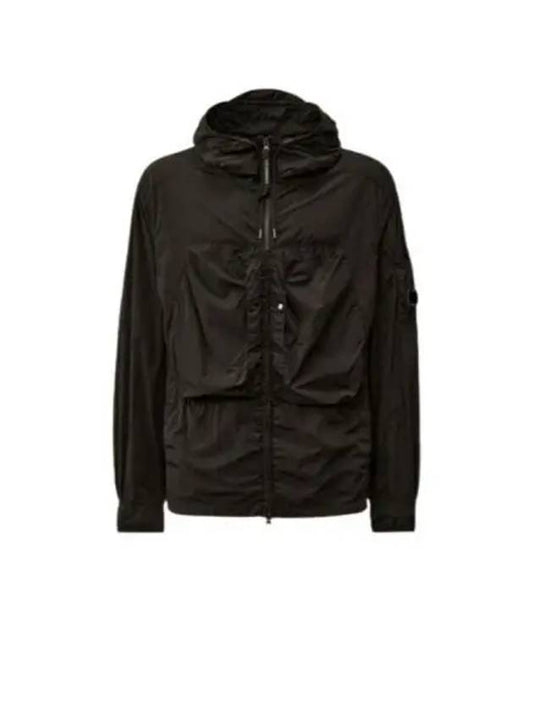 Chrome-R Hooded Jacket Black - CP COMPANY - BALAAN 2