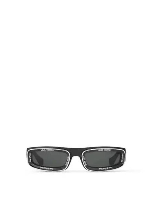 LV Super Vision Low Square Sunglasses Black - LOUIS VUITTON - BALAAN 2