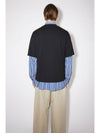 Logo Short Sleeve T-shirt Fade Black - ACNE STUDIOS - BALAAN 6