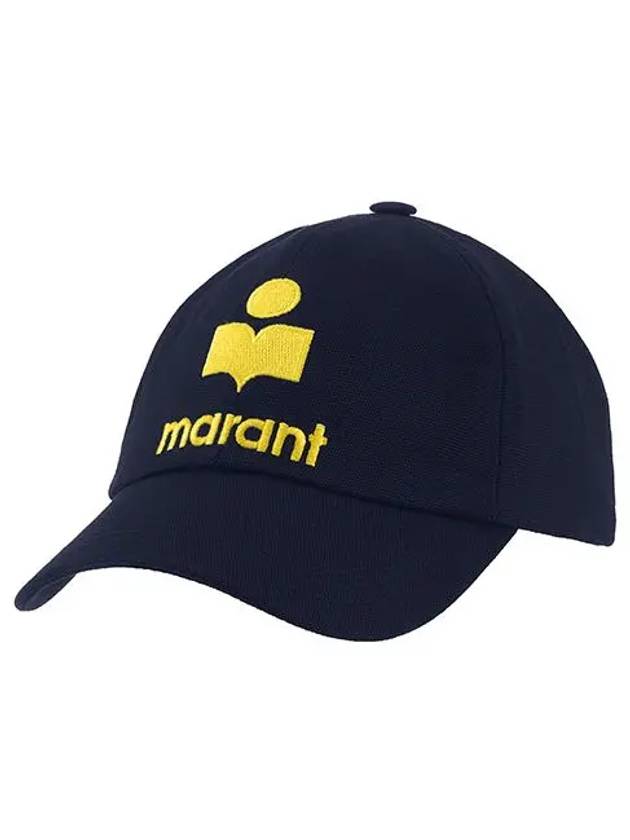 Tyron Logo Ball Cap Navy - ISABEL MARANT - BALAAN 5