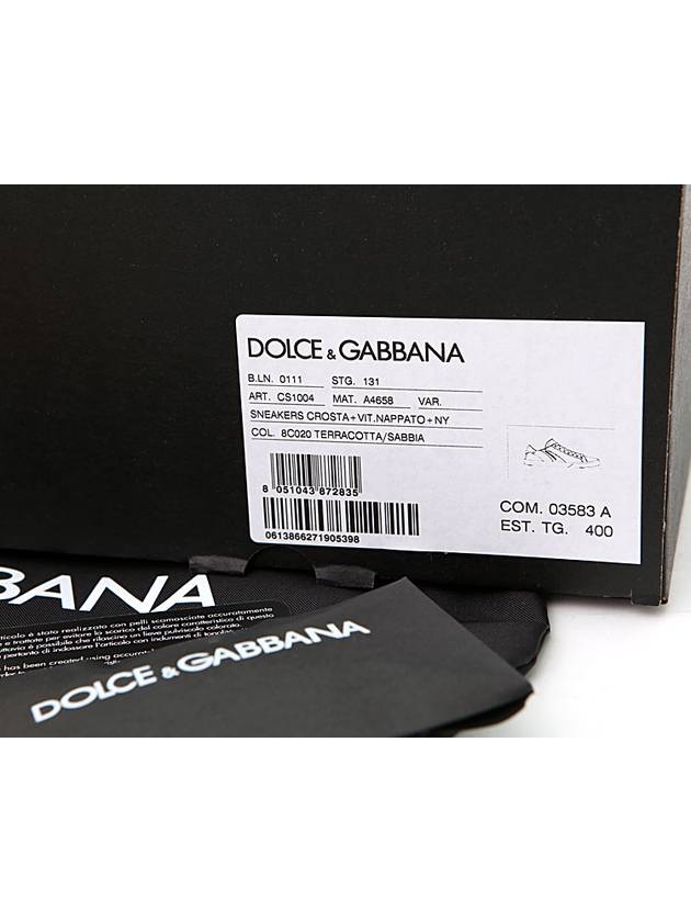 CS1004 A4658 8C020 Suede Sneakers - DOLCE&GABBANA - BALAAN 9