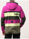 Hype Pocket Hood Drawstring Anorak Purple - NIKE - BALAAN 8