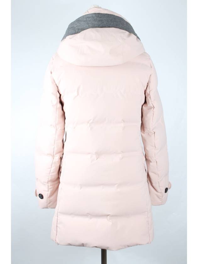 Sumi Light Pink Fleece Hooded Padded Jumper S - PARAJUMPERS - BALAAN 2