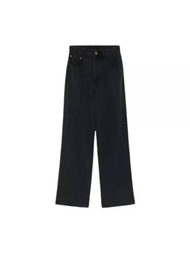 Le De Nimes Large Straight Jeans Black - JACQUEMUS - BALAAN 2