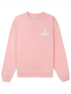 Gymnastics Logo Print Cotton Sweatshirt Pink - SPORTY & RICH - BALAAN 2