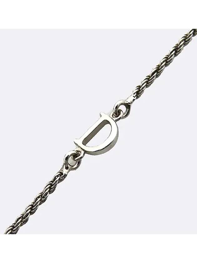 20073457 18k white gold Belle Epoque diamond necklace - DAMIANI - BALAAN 5