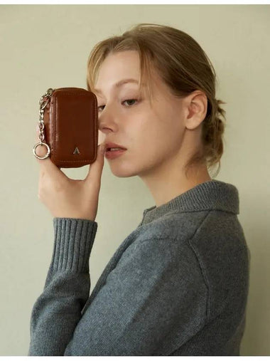 Bono Mini Pouch Bag Brown - VALLUAT - BALAAN 1