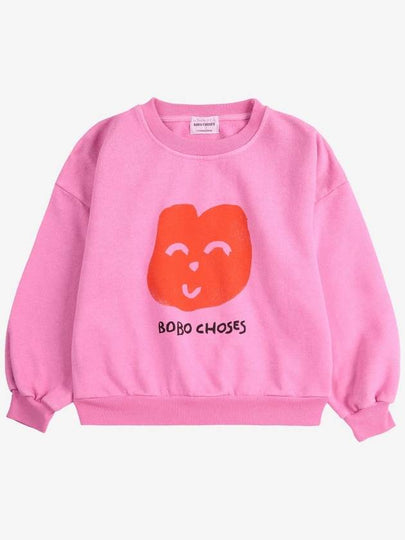 Children s Sweatshirt Joyful Face B125AC033 - BOBO CHOSES - BALAAN 2