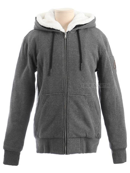 s Classic Bunny 3 Hooded Zip Up Gray - MOOSE KNUCKLES - BALAAN.