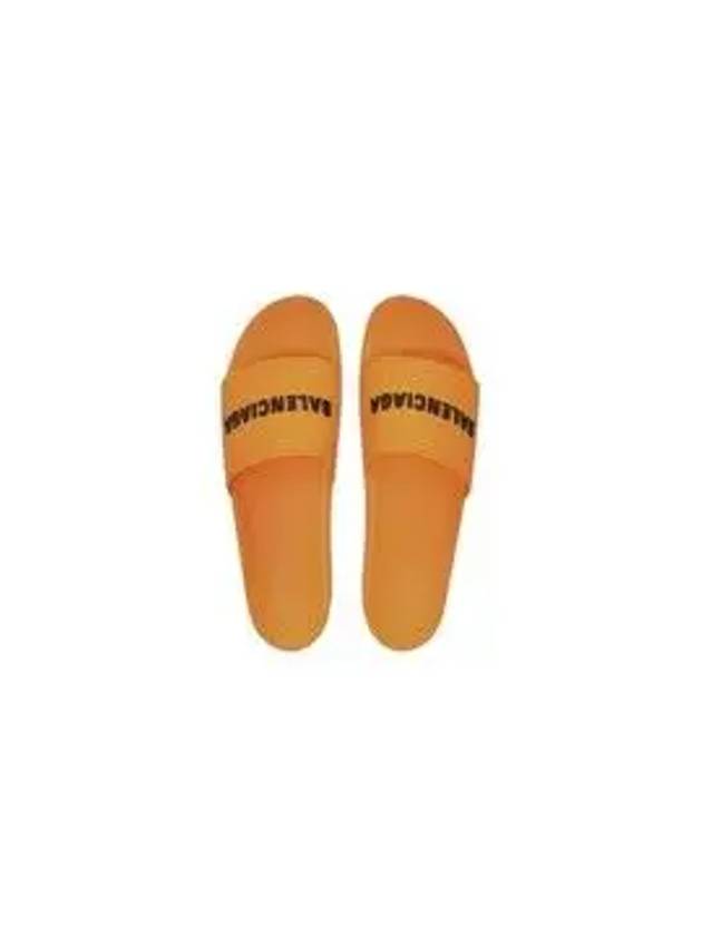 logo slippers orange - BALENCIAGA - BALAAN 8