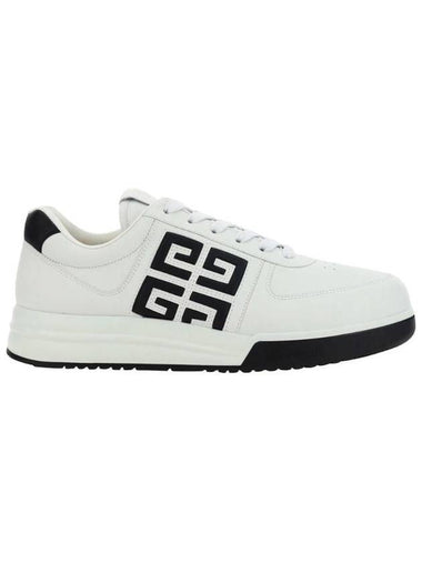 G4 Logo Calfskin Low Top Sneakers Black White - GIVENCHY - BALAAN 1