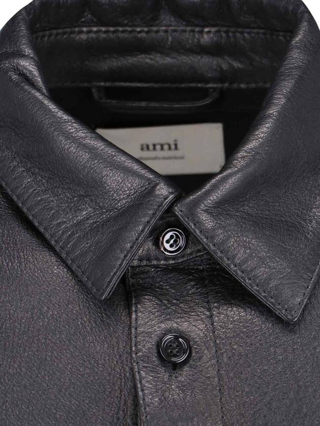 Ami Shirts Black - AMI - BALAAN 5