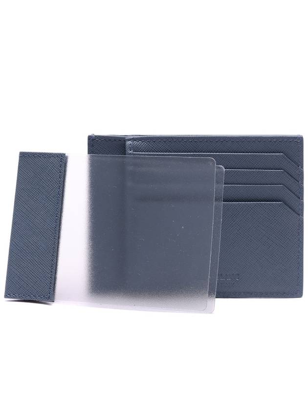 Sartorial 4CC Card Case 124187 DENIM BLUE - MONTBLANC - BALAAN 6