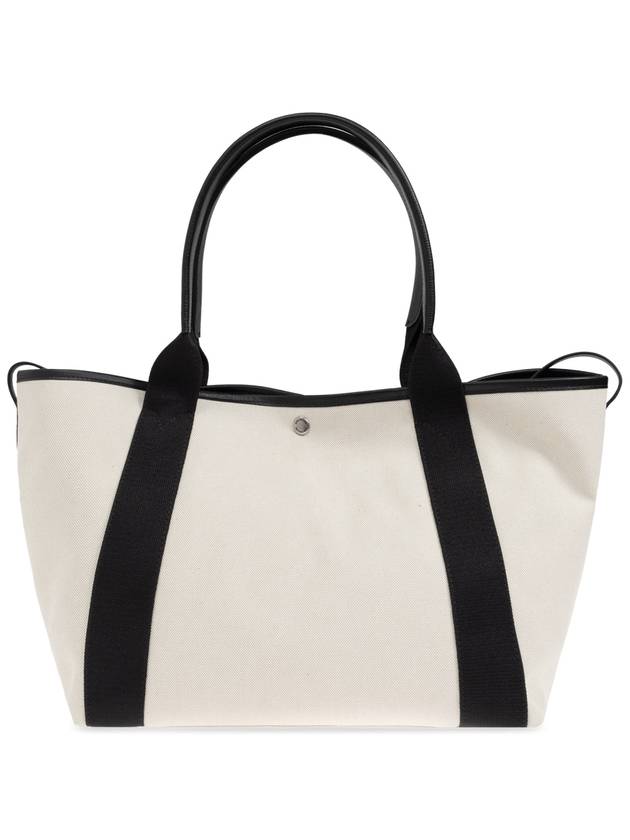 Women s Biarritz Medium Tote Bag Beige Black - BALENCIAGA - BALAAN 4