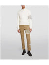 4 Bar Armband Milano Stitch Knit Top White - THOM BROWNE - BALAAN 7