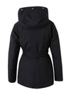 Women's JENIFZ JennyFZ Hooded Short Padded Jumper Black - MACKAGE - BALAAN 4