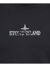 Logo Print Short Sleeve T-Shirt Black - STONE ISLAND - BALAAN 4