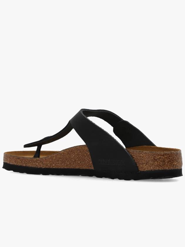 Birkenstock ‘Gizeh BS’ Slides, Women's, Black - BIRKENSTOCK - BALAAN 5