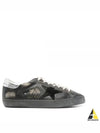 Superstar Silver Tab Low Top Sneakers Black - GOLDEN GOOSE - BALAAN 2