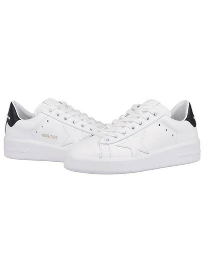 Women's Black Tab Purestar Low Top Sneakers White - GOLDEN GOOSE - BALAAN 2