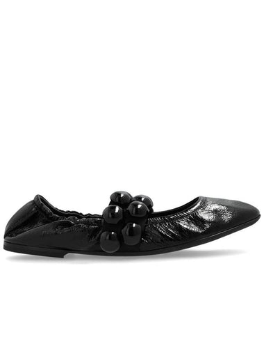 Alaïa Ballerinas With Decorative Finishing, Women's, Black - ALAIA - BALAAN 1