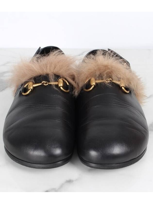 Men s Horsebit Fur Slippers 8 5 275 - GUCCI - BALAAN 3