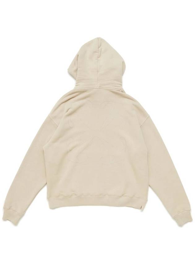 OFF-WHITE OUTLINE ARROW SKATE HOODIE - OFF WHITE - BALAAN 2