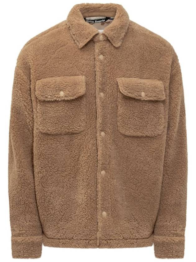 Bear in Mind Jacket Brown - PALM ANGELS - BALAAN 2