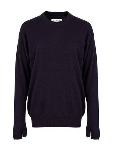 Women's Tabi Cuff Knit Top Navy - MAISON MARGIELA - BALAAN 1