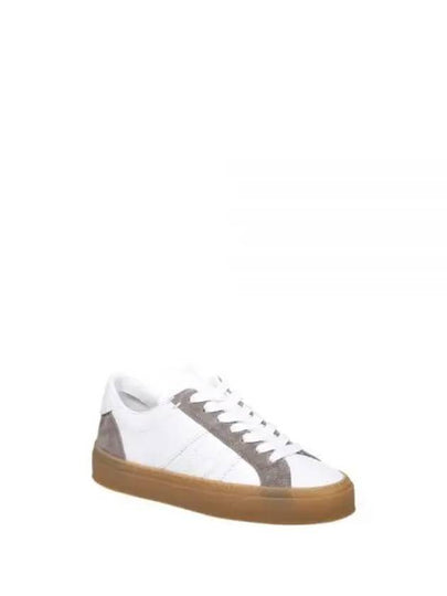 Monaco M Low-Top Sneakers Optical White - MONCLER - BALAAN 2