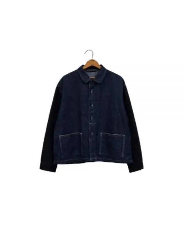 US ARMY DENIM JACKET 80470030003 INDIGO AMI Army denim jacket - NIGEL CABOURN - BALAAN 1