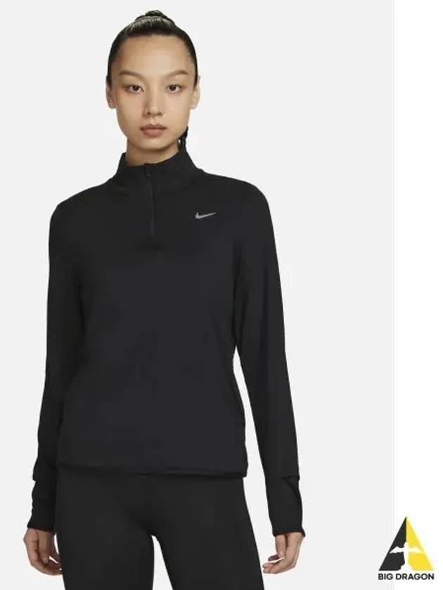 Dry Fit Swift Element UV Women s Quarter Zip Running Top Black - NIKE - BALAAN 2