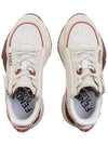 Flow Leather Low Top Sneakers White - FENDI - BALAAN 7