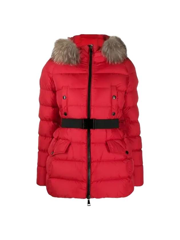 Clion Fur Padding Red - MONCLER - BALAAN 1