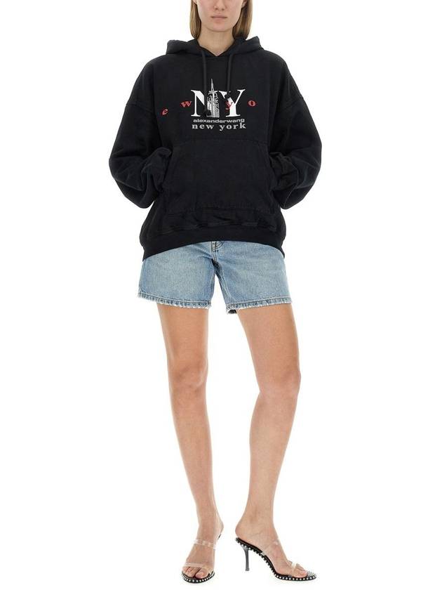 Alexander Wang Sweatshirt With Logo - ALEXANDER WANG - BALAAN 2