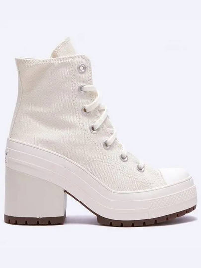 Chuck 70 De Luxe Heel High Top Sneakers Egret - CONVERSE - BALAAN 2