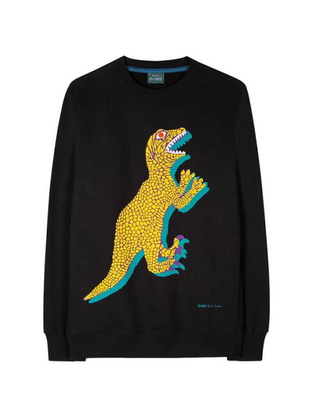 Dino Print Sweatshirt Black - PAUL SMITH - BALAAN.