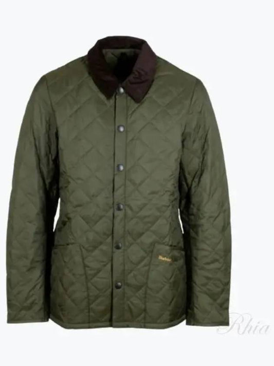 Heritage Liddesdale Quilted Padding Olive - BARBOUR - BALAAN 2
